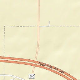 Washburn North Dakota Street Map