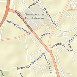 Hinwil Street Map