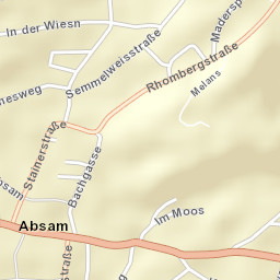 Absam Street Map