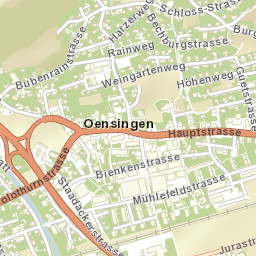 Oensingen Street Map