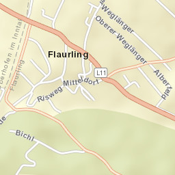 Flaurling Street Map