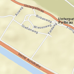 Pettnau Street Map
