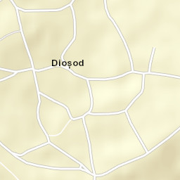 Dioșod Street Map