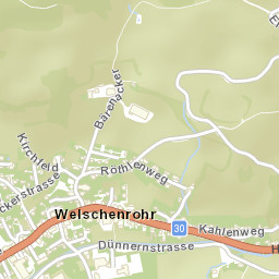 Welschenrohr Street Map