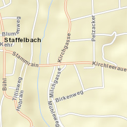 Staffelbach Street Map