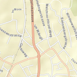 Affoltern / Unterdorf Street Map