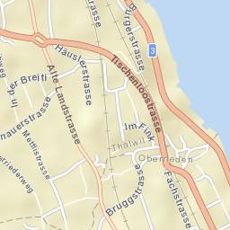 Thalwil / Süd Street Map