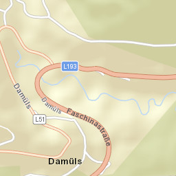 Damüls Street Map