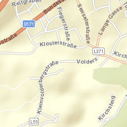 Volders Street Map