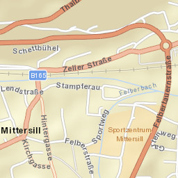 Mittersill Street Map