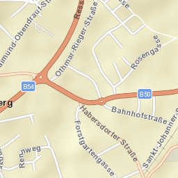 Politischer Bezirk Hartberg-Fürstenfeld Street Map