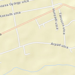 Pocsaj Street Map