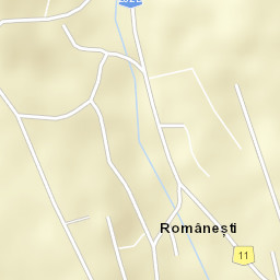 Româneşti Street Map