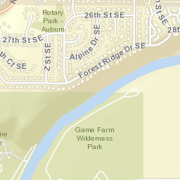 2669 Alpine Street Southeast, Auburn, WA Street Map