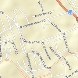 Muri Street Map