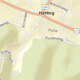 Hatting Street Map