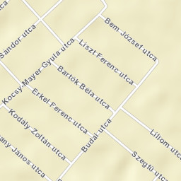 Ráckeresztúr Street Map