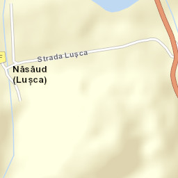 Oraş Nãsãud Street Map
