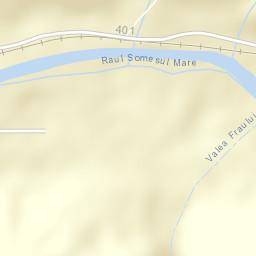 Comuna Feldru Street Map