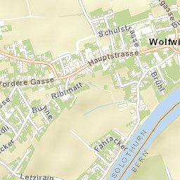 Wolfwil Street Map