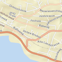 Obermeilen Street Map