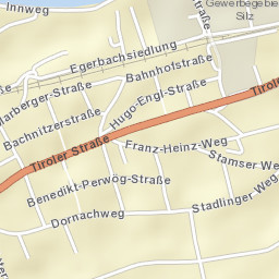 Silz Street Map