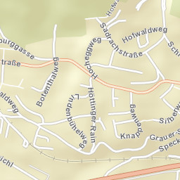 Hötting Street Map