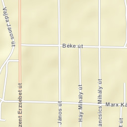Fegyvernek Street Map