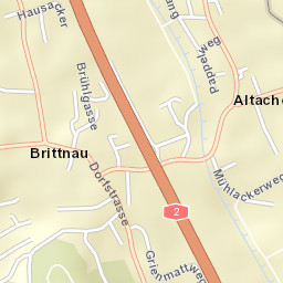 Brittnau Street Map