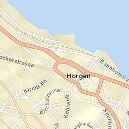 Horgen Street Map