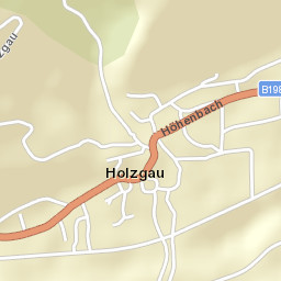 Holzgau Street Map