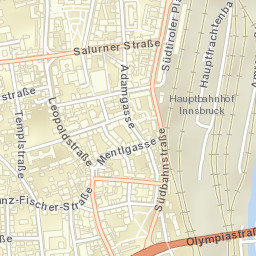 Innsbruck Street Map