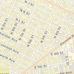 417-499 North M Street, Tacoma, WA Street Map