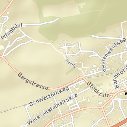 Wiedlisbach Street Map