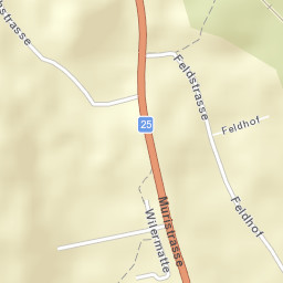 Bezirk Muri Street Map