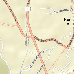 Kematen in Tirol Street Map