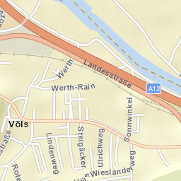 Völs Street Map