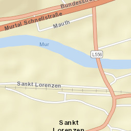 Sankt Lorenzen bei Knittelfeld Street Map