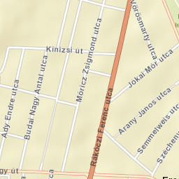Ercsi Street Map