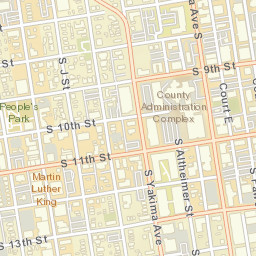 Tacoma, Washington Street Map