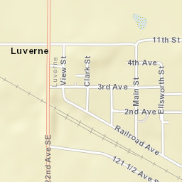 County Highway 25, Luverne, ND 58056 Street Map