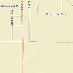 Stenseth Avenue Southwest, Twin Valley, MN Street Map