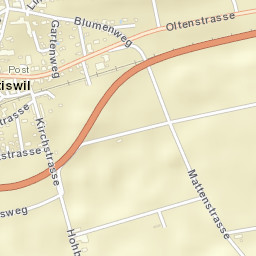 Attiswil Street Map