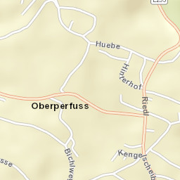 Oberperfuss Street Map