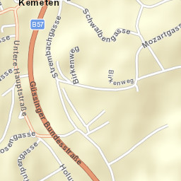 Kemeten Street Map