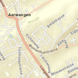 Aarwangen Street Map