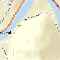 Oraş Broşteni Street Map