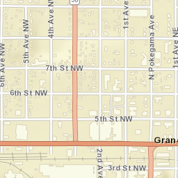 20-44 Northwest 4th Street, Grand Rapids Street Map