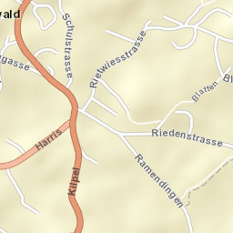 Gommiswald Street Map