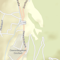 Grossarl Street Map